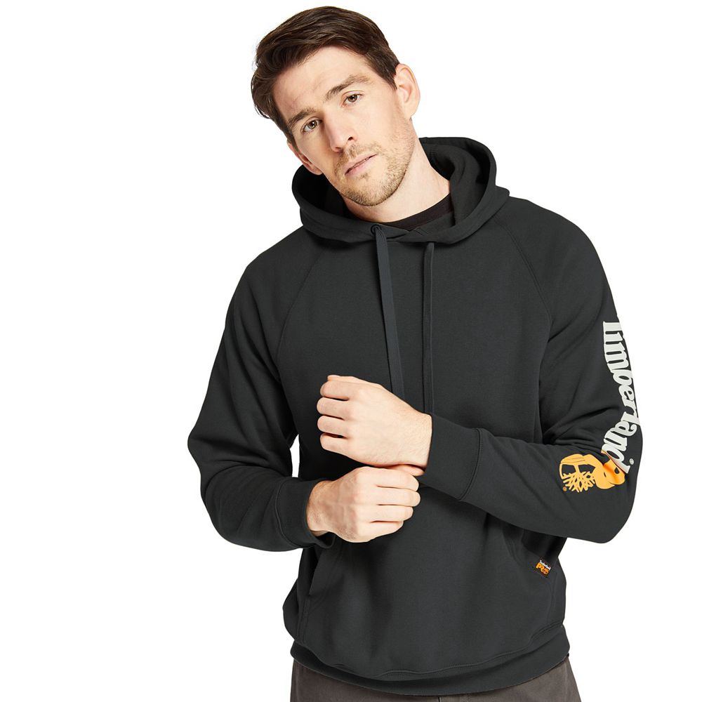 Sudadera Timberland Hombre Pro® Hood Honcho Sport Hoodie Negras - Chile VKM-723086